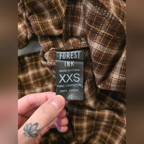 Forest Ink Womens NWOT Lake of Fire Babydoll Dress Size XXS - Picture 11 of 12